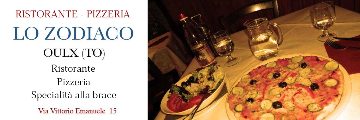 Le Pizze tradizionali del Ristorante Lo Zodiaco - Oulx