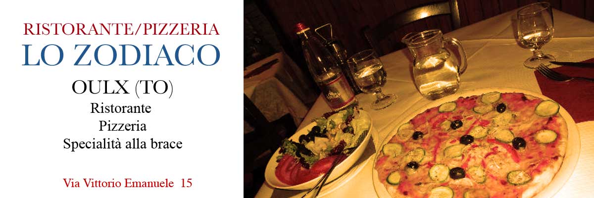 Ristorante - Pizzeraqqi "Lo Zodiaco" - Oulx (TO) - Pizze tradizionali cotte in forno a legna